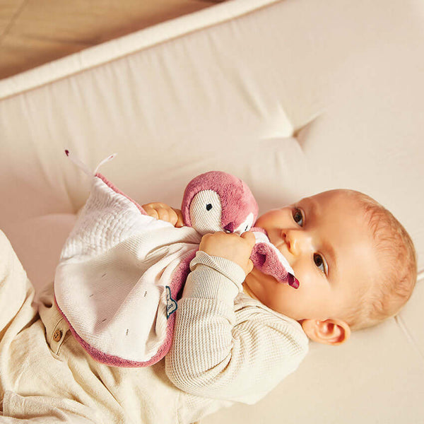 Kaloo - Comfort Doudou Penguin Pink