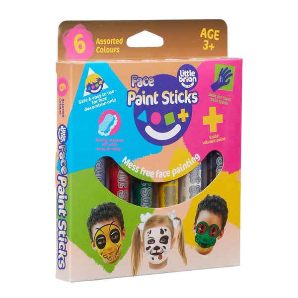 Little Brian Face Paint Sticks - 6pk