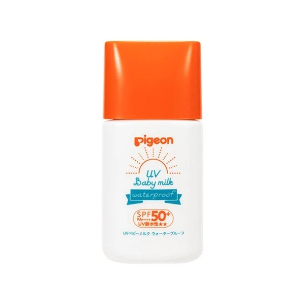 Pigeon - UV Baby Sunscreen Milk Waterproof SPF50+/PA++++ 20g - Travel Pack - Made in Japan-Panda Kids and Baby