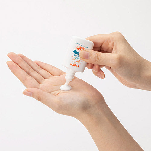 Pigeon - UV Baby Sunscreen Milk Waterproof SPF50+/PA++++ 20g - Travel Pack - Made in Japan-Panda Kids and Baby