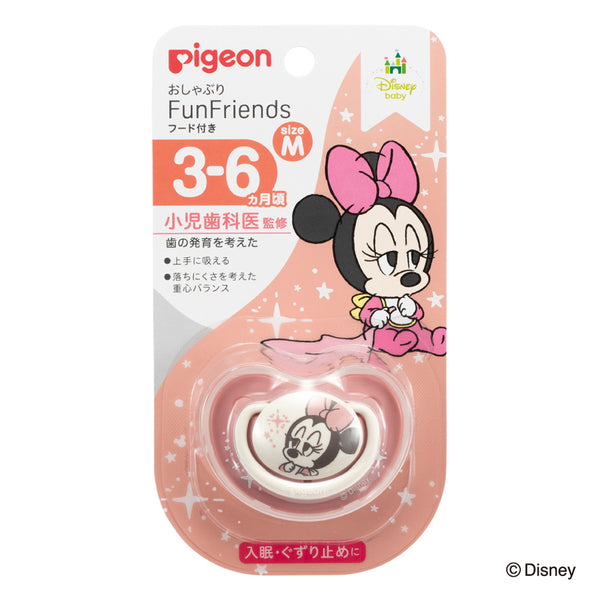 Pigeon - FunFriends Minnie Mouse Baby Pacifier for 3-6months/Size M