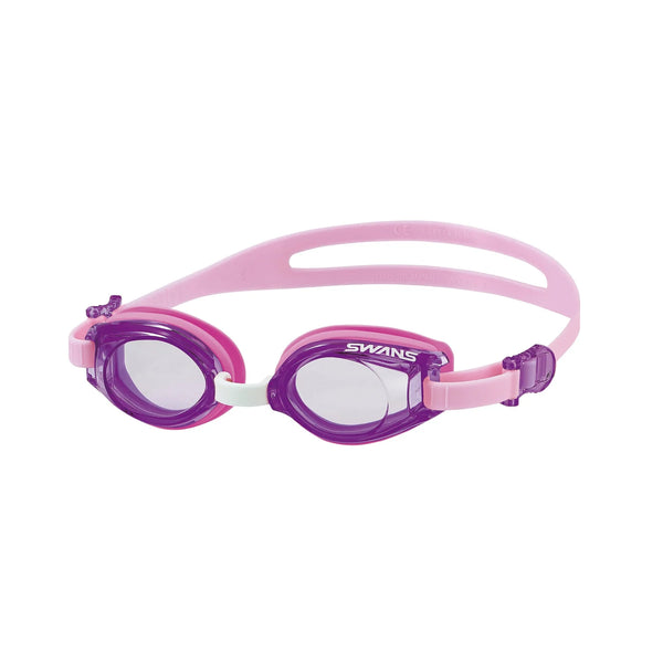 Swan - Junior Swimming Goggle SJ-9 For Kids, 3-8 Years Old, UV Protection, Antibacterial Cushion, Anti-Fog - Mutiple Colours Available - Made in Japan