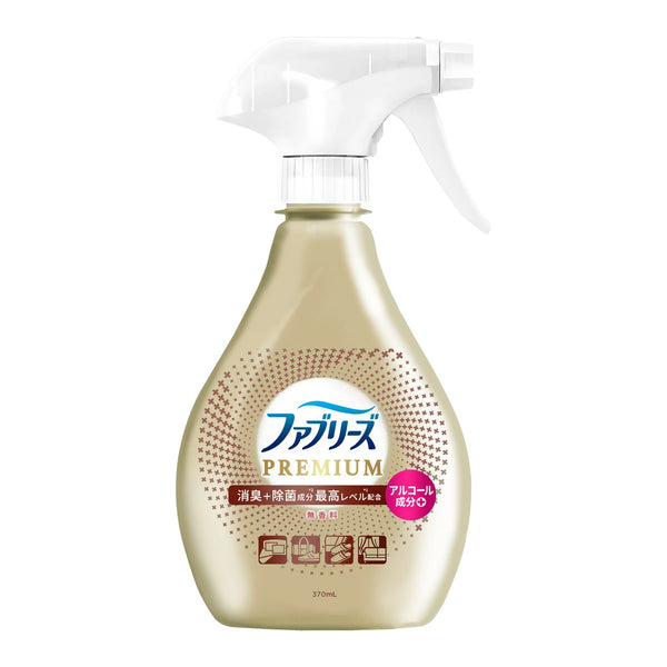 Febreze W Disinfecting + Deodorising Spray for Cloth Premium Unscented (370ml)