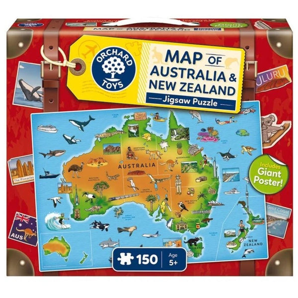 Orchard Toys - Map of Australia & New Zealand Puzzle