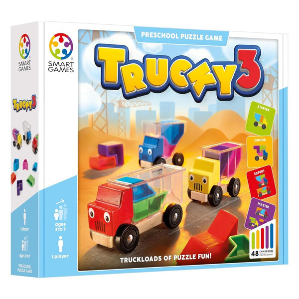 Smart Games - Trucky 3-Panda Kids and Baby