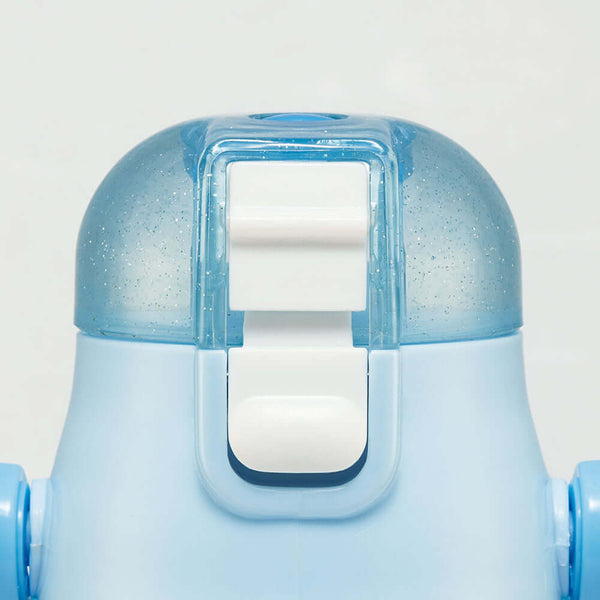 Skater - One Push Stainless Still Direct Drink Bottle with Mini Strap 580ml - Frozen Let Every Heart Shine-Panda Kids and Baby