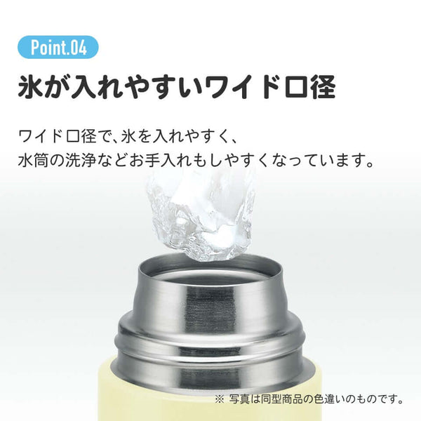 Skater - One Push Stainless Still Direct Drink Bottle with Mini Strap 580ml - Frozen Warm Heart Warm Wishes-Panda Kids and Baby