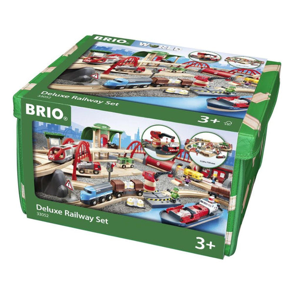 BRIO Set - Deluxe Railway Set - 87 Pieces