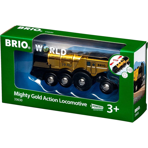 BRIO - Mighty Gold Action Locomotive - BRI33630