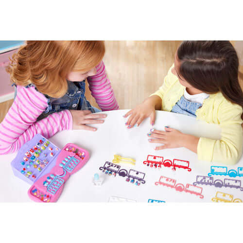 Aquabeads - Design 'n' Display Nail Studio-Panda Kids and Baby