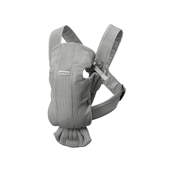 Babybjörn - Baby Carrier Mini 3D Mesh - Grey-Panda Kids and Baby