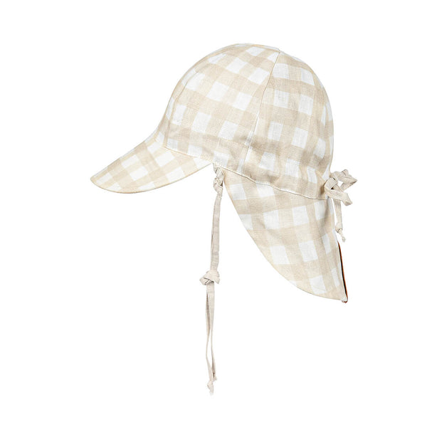 Bedhead Hats - 'Lounger' Baby Reversible Flap Sun Hat - Flynn & Flax-Panda Kids and Baby