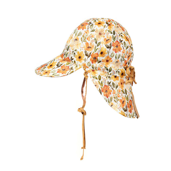 Bedhead Hats - 'Lounger' Baby Reversible Flap Sun Hat - Margaret & Maize-Panda Kids and Baby