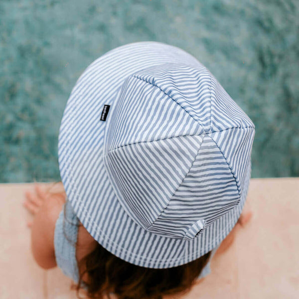 Bedhead Hats - Ponytail Swim Bucket Beach Hat - Stevie-Panda Kids and Baby