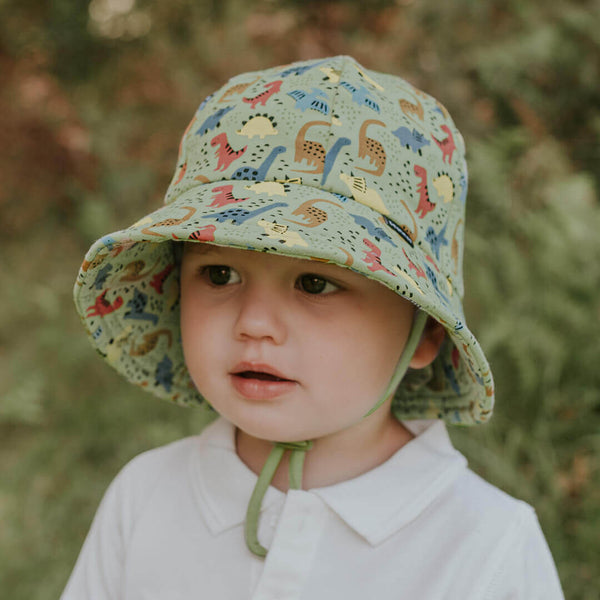 Bedhead Hats - Toddler Bucket Sun Hat - Dino-Panda Kids and Baby