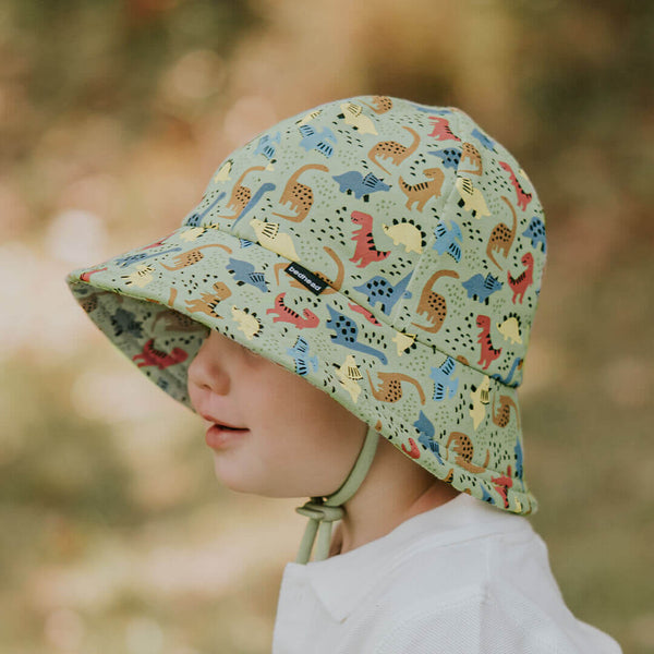 Bedhead Hats - Toddler Bucket Sun Hat - Dino-Panda Kids and Baby