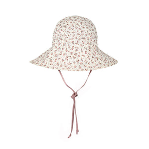 Bedhead Hats - 'Wanderer' Girls Reversible Panelled Bucket Sun Hat - Ruby & Rosa-Panda Kids and Baby