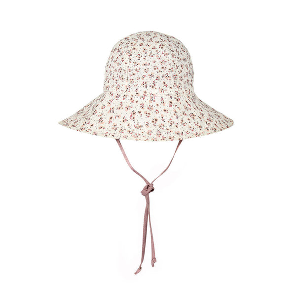 Bedhead Hats - 'Wanderer' Girls Reversible Panelled Bucket Sun Hat - Ruby & Rosa-Panda Kids and Baby
