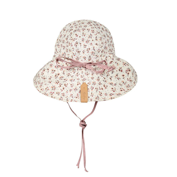 Bedhead Hats - 'Wanderer' Girls Reversible Panelled Bucket Sun Hat - Ruby & Rosa-Panda Kids and Baby