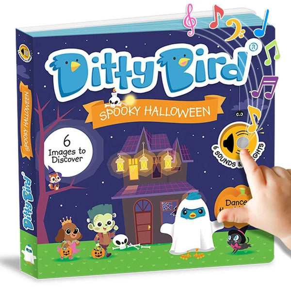 Ditty Bird - Spooky Halloween-Panda Kids and Baby