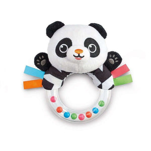 Early Learning Centre - Black and White Baby Sensory Panda Rattle-Panda Kids and Baby