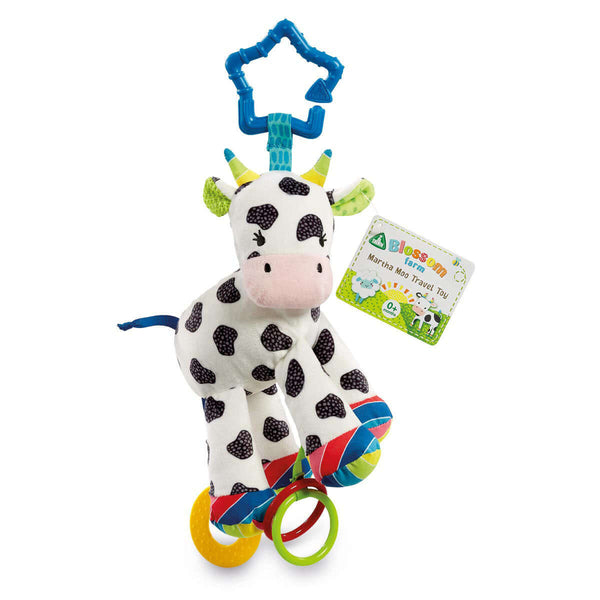 Early Learning Centre - Blossom Farm Martha Moo Travel Toy-Panda Kids and Baby