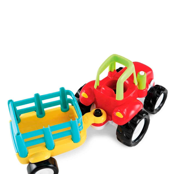 Early Learning Centre - Happyland Farm Tractor-Panda Kids and Baby