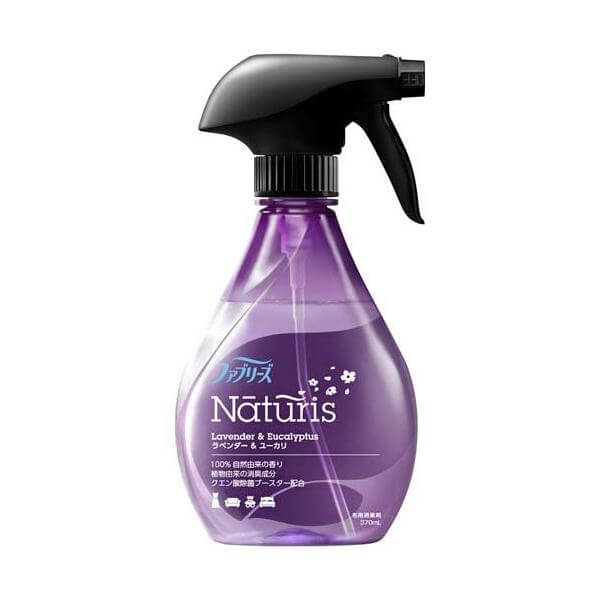 Febreze Naturis Deodorizing Spray Lavender & Eucalyptus for Fabric (370ml)-Panda Kids and Baby