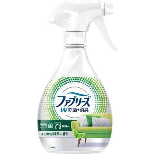 Febreze W Disinfecting + Deodorising Spray for Cloth with Green Tea Ingredients 370ml-Panda Kids and Baby