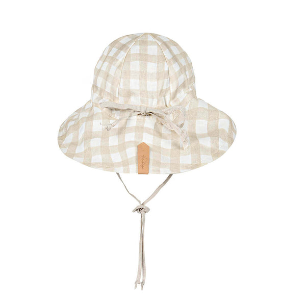 Bedhead Hats - 'Wanderer' Girls Reversible Panelled Bucket Sun Hat - Flynn & Flax-Panda Kids and Baby