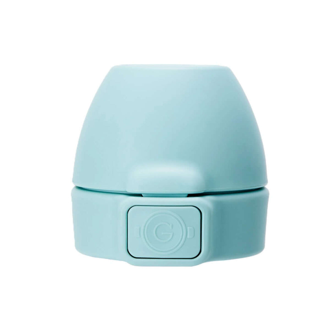 Grosmimi - One Touch Cap(Steel Free Type) - Creamy Blue-Panda Kids and Baby