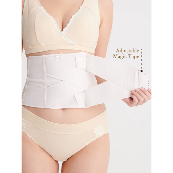 INUJIRUSHI HONPO 犬印本铺 -  Postpartum Abdomen Belt Used Immediately After Giving BirthBlack 犬印本铺 顺剖通用产后立穿型收腹带 黑色