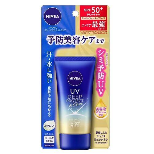 KAO Nivea - UV Deep Protection & Care Essence SPF 50+PA++++ 50g-Panda Kids and Baby