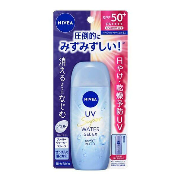 KAO Nivea - UV Water Gel EX SPF50+ PA++++ 80g-Panda Kids and Baby