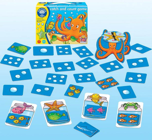 Orchard Game - Catch and Count-Panda Kids and Baby