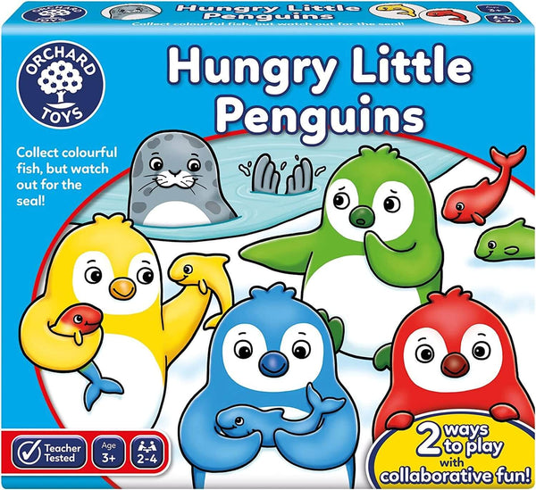 Orchard Toys - Hungry Little Penguins Game-Panda Kids and Baby