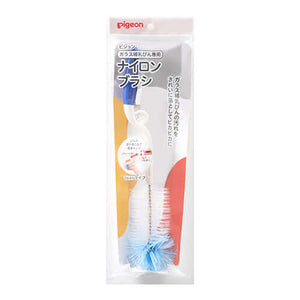 Pigeon - 2 in 1 Nylon Rotary Bottle and Teat Brush-Panda Kids and Baby