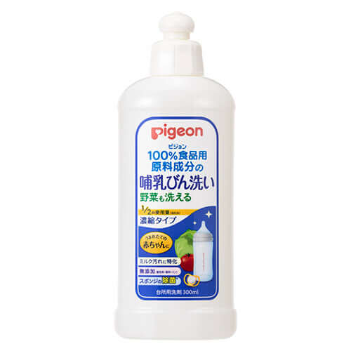 Pigeon - Baby Bottle Washing Concentrated Type - 300ml-Panda Kids and Baby