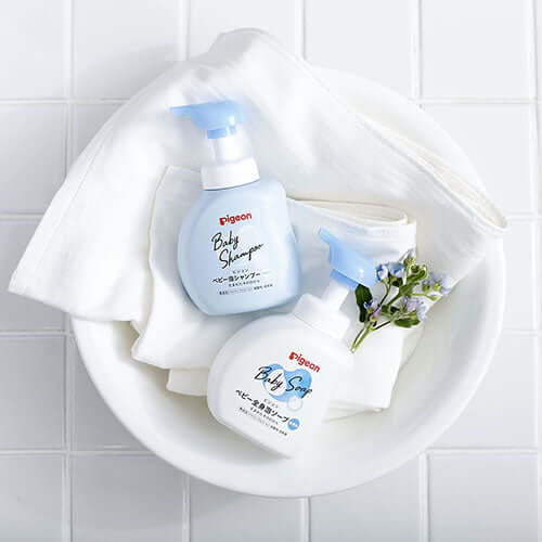 Pigeon - Baby Foam Shampoo Bottle - 350ml-Panda Kids and Baby