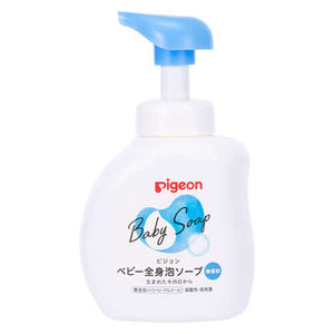 Pigeon - Baby Whole Body Foam Soap Bottle- 500ml-Panda Kids and Baby