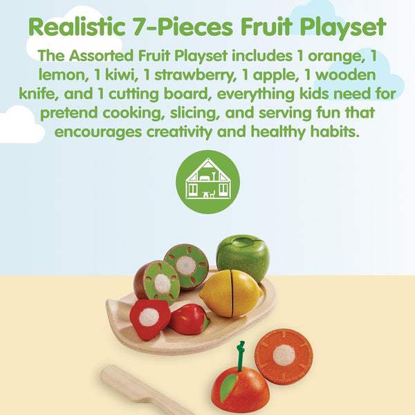 PlanToys - Assorted Fruit Set
