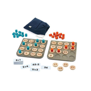 PlanToys - Math Bingo-Panda Kids and Baby