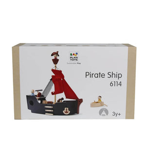 PlanToys - Pirate Ship-Panda Kids and Baby