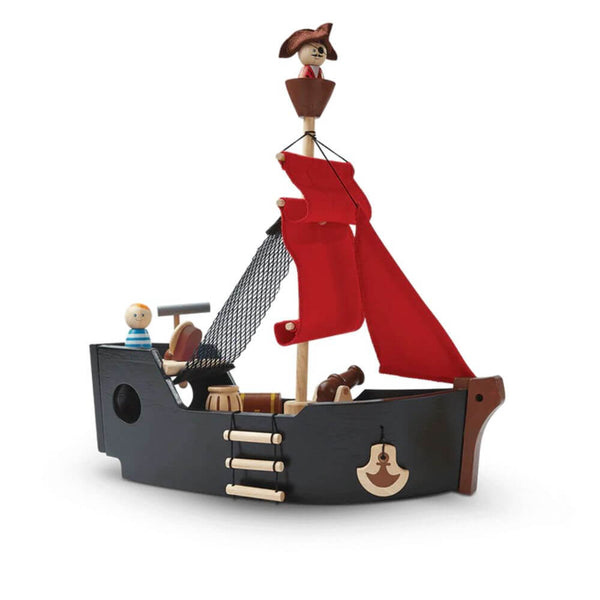 PlanToys - Pirate Ship-Panda Kids and Baby
