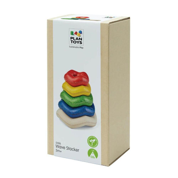 PlanToys - Wave Stacker-Panda Kids and Baby