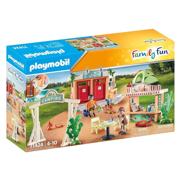 Playmobil - Camping site-Panda Kids and Baby