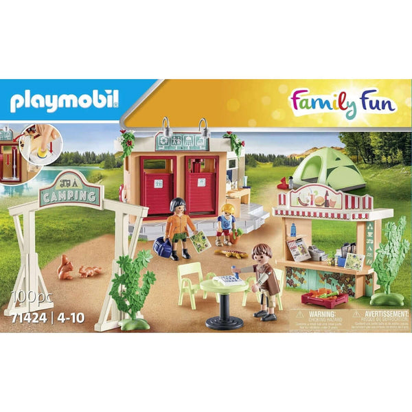Playmobil - Camping site-Panda Kids and Baby