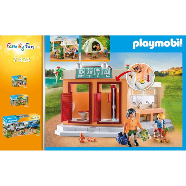 Playmobil - Camping site-Panda Kids and Baby