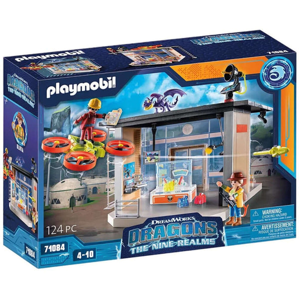 Playmobil - Dragons: The Nine Realms - Icaris Lab-Panda Kids and Baby