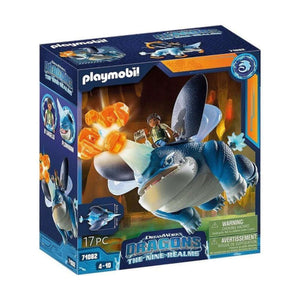 Playmobil - Dragons: The Nine Realms - Plowhorn & D'Ange-Panda Kids and Baby